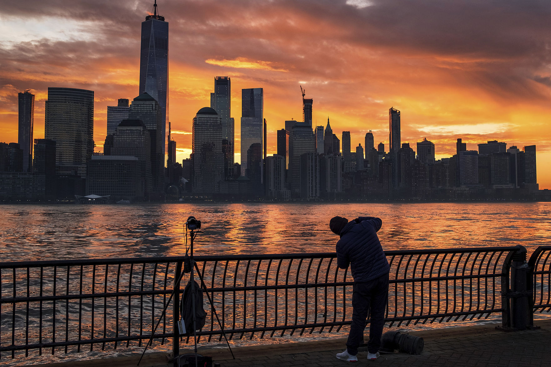 APTOPIX New York Daily Life